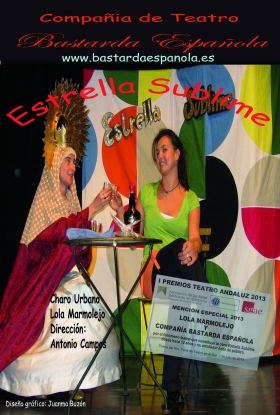 CARTEL ESTRELLA SUBLIME - Bastarda Española